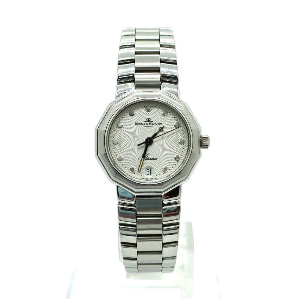 Baume and Mercier Watch 5231 Riviera 25mm Women's Whites X Silver 420110